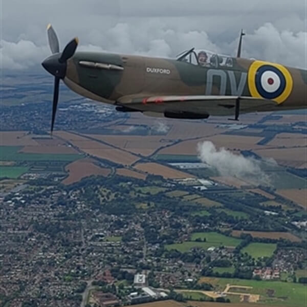 Customer Photo of Wing to Wing with a Spitfire (Squadron Leader)